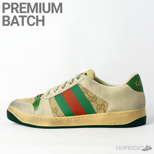 Gucci Screener Beige Green (Premium Batch)